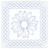 Knotwork and Blooms - Daisy (Double Run)