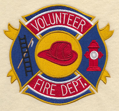 Firefighter Emblem - Volunteer