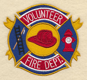 Firefighter Emblem - Volunteer