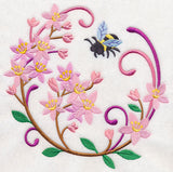 Let It Bee Flower Wreath