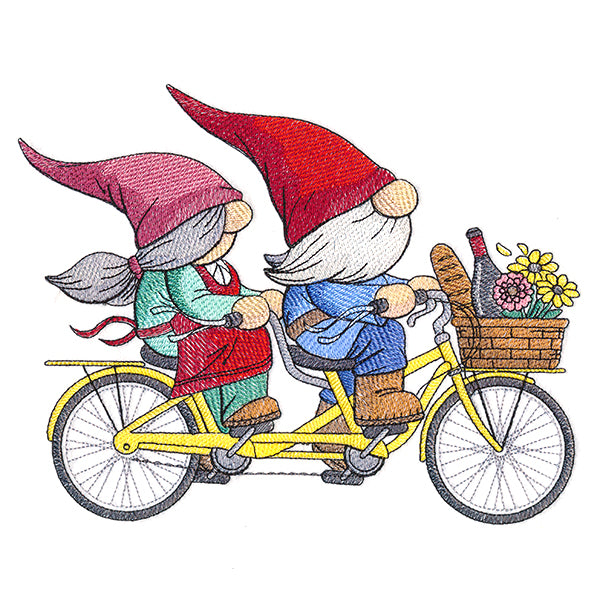 Biking Adventure Gnomes