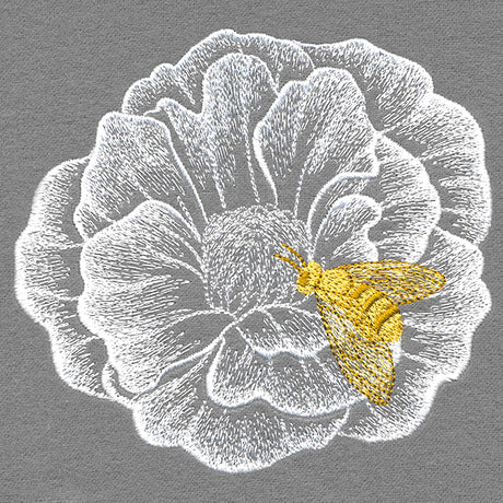 Elegance in Bloom Bee