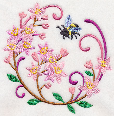 Let It Bee Flower Wreath