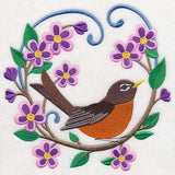 Early Bird Flower Wreath