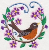 Early Bird Flower Wreath