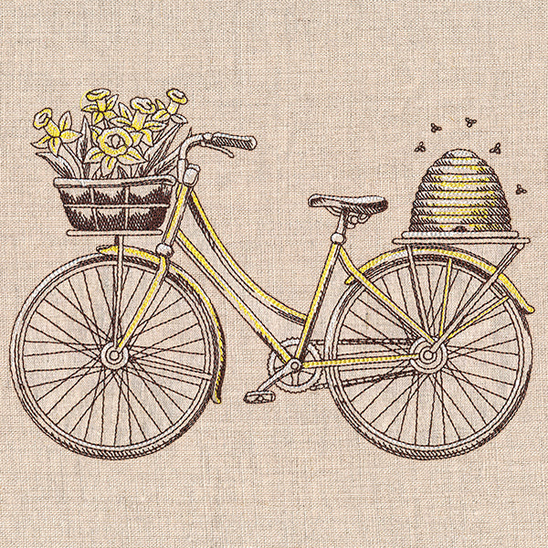 Market Bicycle - Honey & Blooms