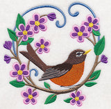 Early Bird Flower Wreath