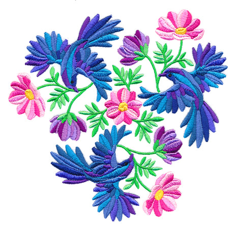 Texture and Spirit Birds