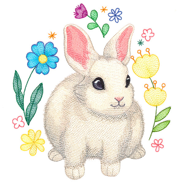 Hoppy Woodland Bunny