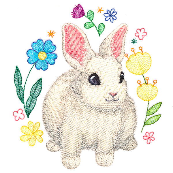 Hoppy Woodland Bunny