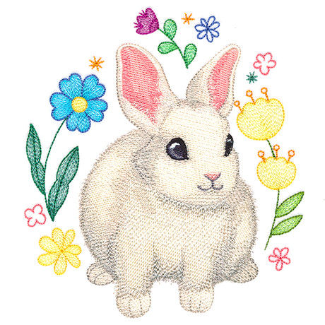 Hoppy Woodland Bunny