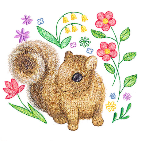 Darling Woodland Squirrel