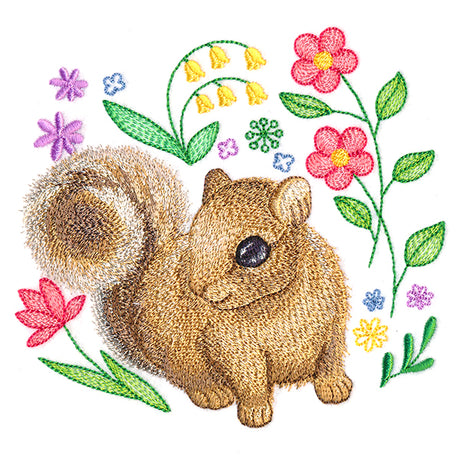 Darling Woodland Squirrel