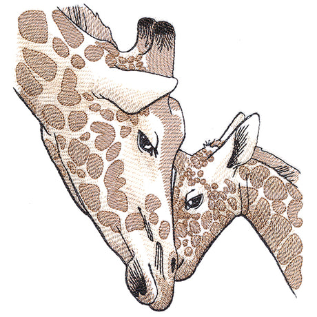 Cherished Moments - Giraffe & Baby