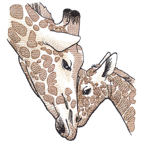 Cherished Moments - Giraffe & Baby