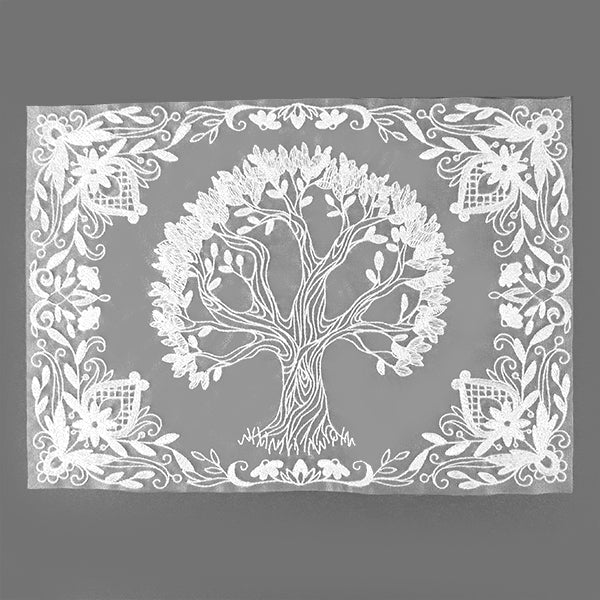 Heirloom Family Tree Doily (Organza)