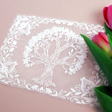 Heirloom Family Tree Doily (Organza)
