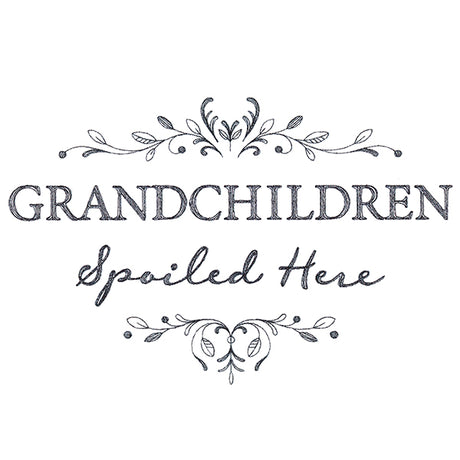 Grandchildren Spoiled Here