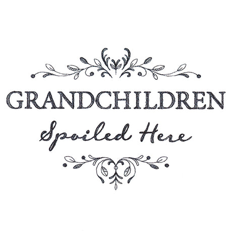 Grandchildren Spoiled Here