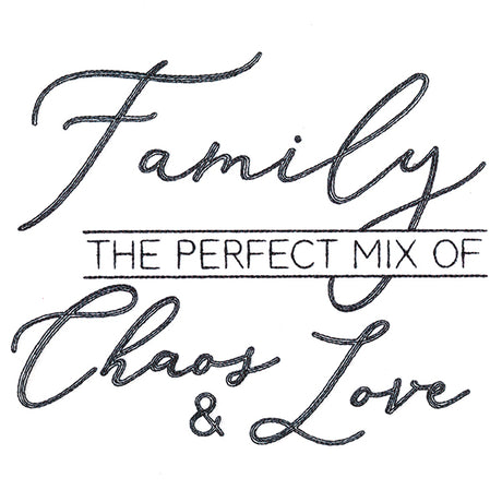 The Perfect Mix of Chaos & Love