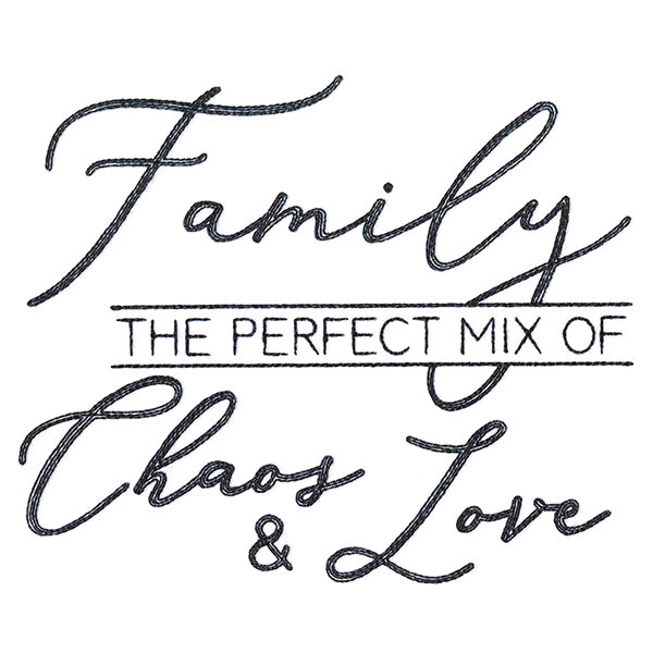 The Perfect Mix of Chaos & Love