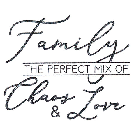 The Perfect Mix of Chaos & Love