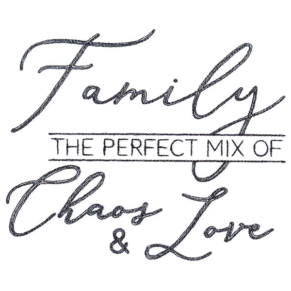 The Perfect Mix of Chaos & Love