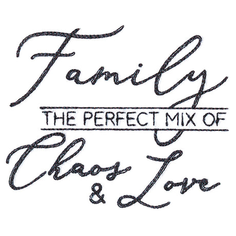 The Perfect Mix of Chaos & Love