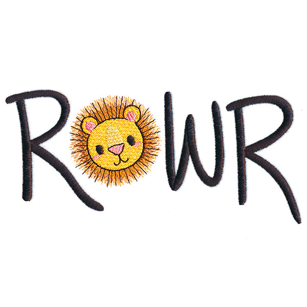 Wild & Cute - Rawr Lion