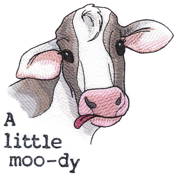 A Little Moo-dy Cow