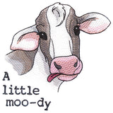 A Little Moo-dy Cow
