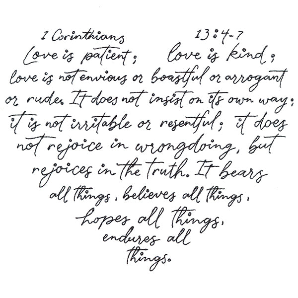 Love is Patient Heart