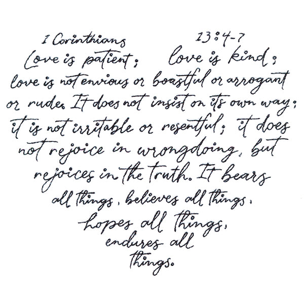 Love is Patient Heart