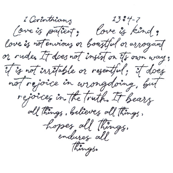 Love is Patient Heart