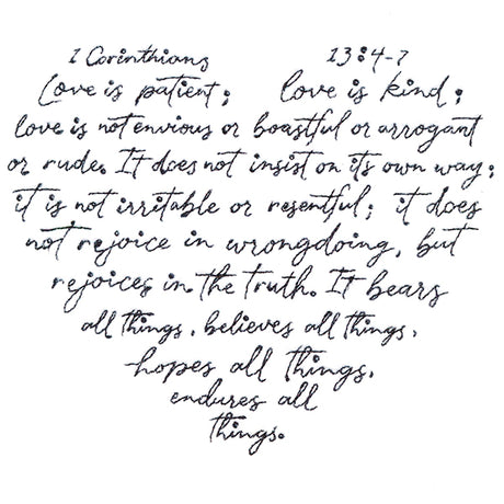 Love is Patient Heart