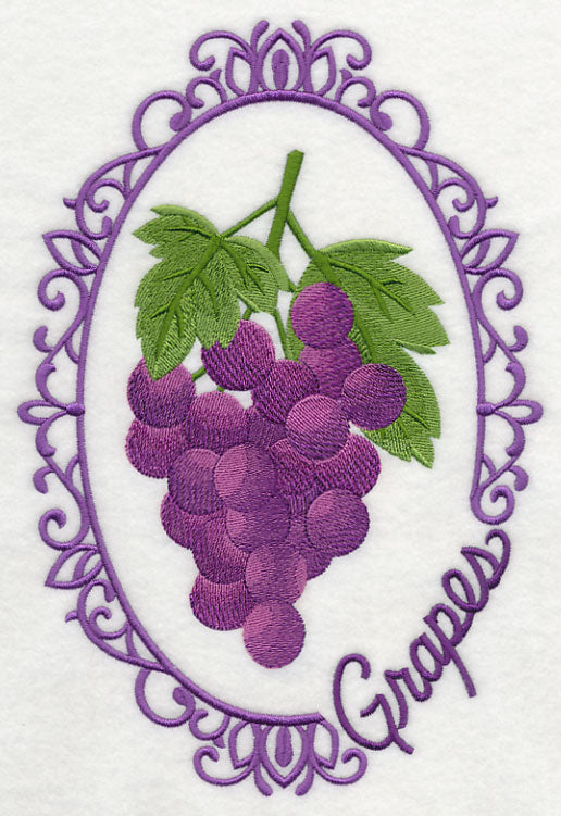 Fruit Cameo - Grapes