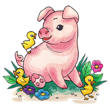 Piglet & Duckling Pals