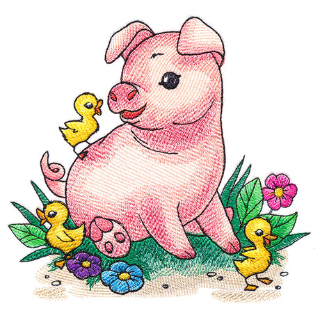 Piglet & Duckling Pals
