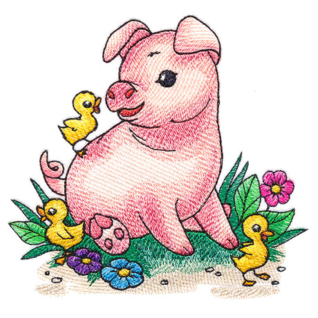 Piglet & Duckling Pals