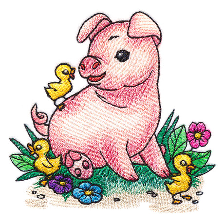 Piglet & Duckling Pals