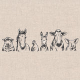 Rustic Edge Farm Friends Border