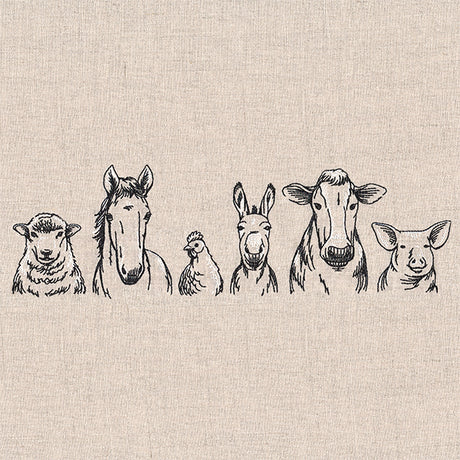 Rustic Edge Farm Friends Border