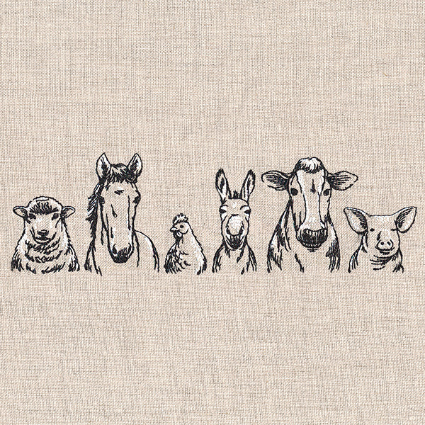 Rustic Edge Farm Friends Border