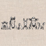 Rustic Edge Farm Friends Border