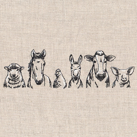 Rustic Edge Farm Friends Border