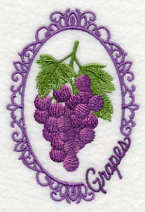 Fruit Cameo - Grapes