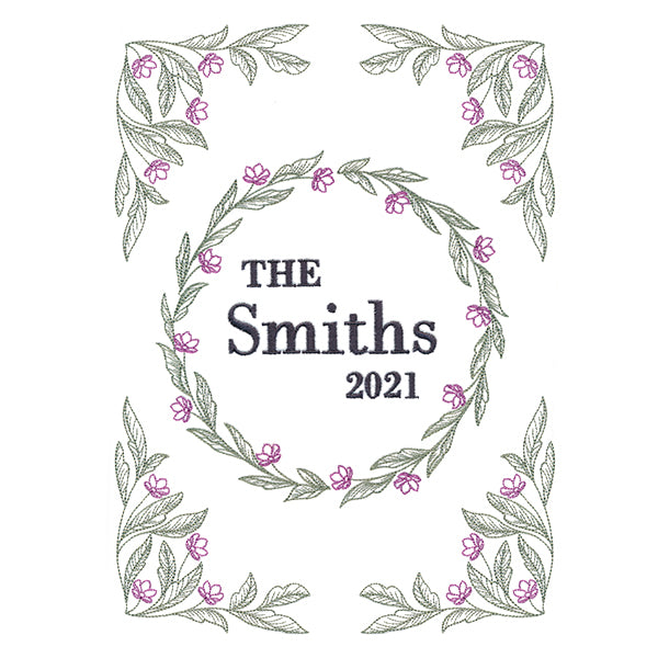 Delicate Blossoms Wreath