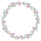 Delicate Blossoms Wreath