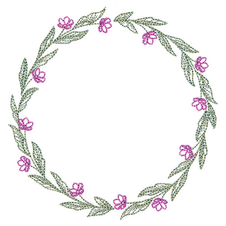 Delicate Blossoms Wreath