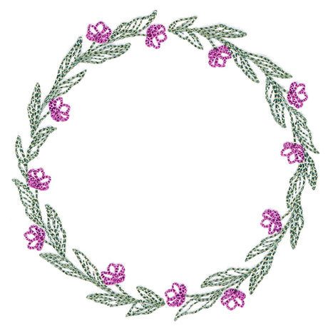 Delicate Blossoms Wreath